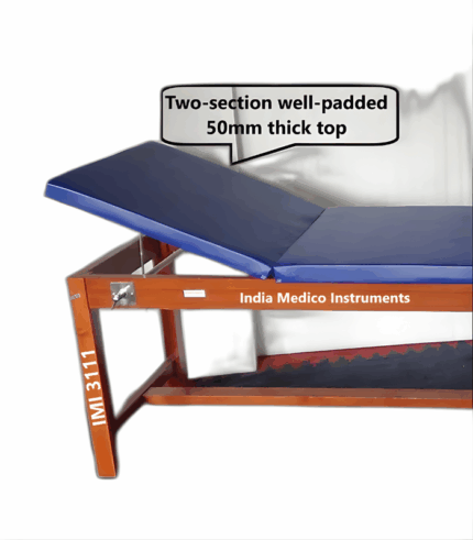 Examination cum Treatment Table with Paper Roll Holder, IMI 3109