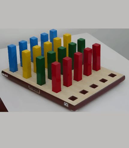 Square Peg Board 20 Pegs